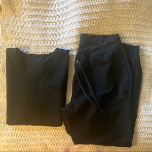 Mandala Scrub Set size Large Black